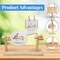 SolidGnik Embroidery Stand, Adjustable Embroidery Hoop Holder, Cross Stitch Stand with Embroidery Kit and 3PCS Embroidery Hoops